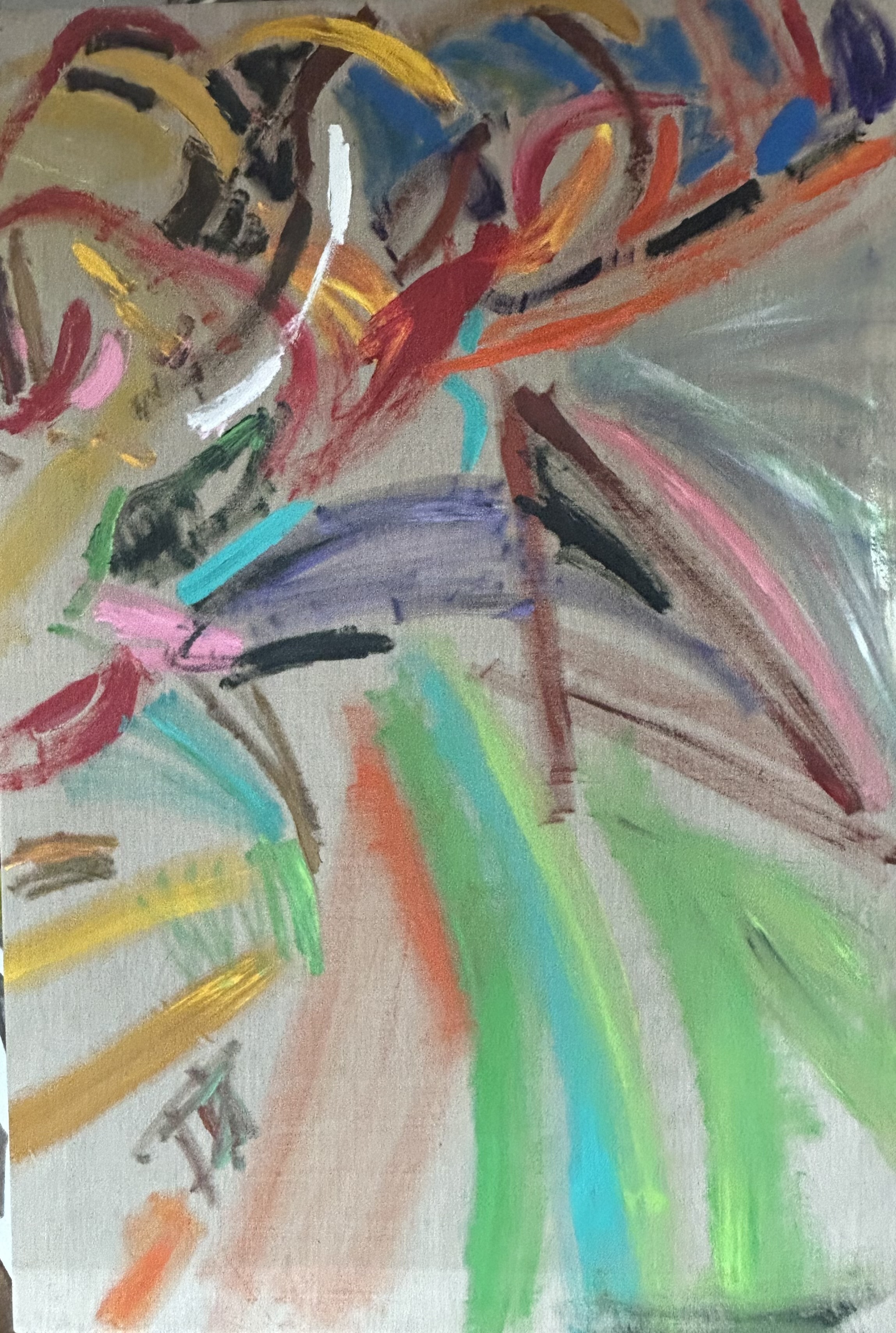 Green Act painting
